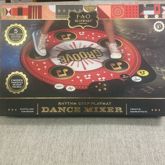 FAO Schwarz Rhythm Step Playmat Dance Mixer - Picture 1 of 2